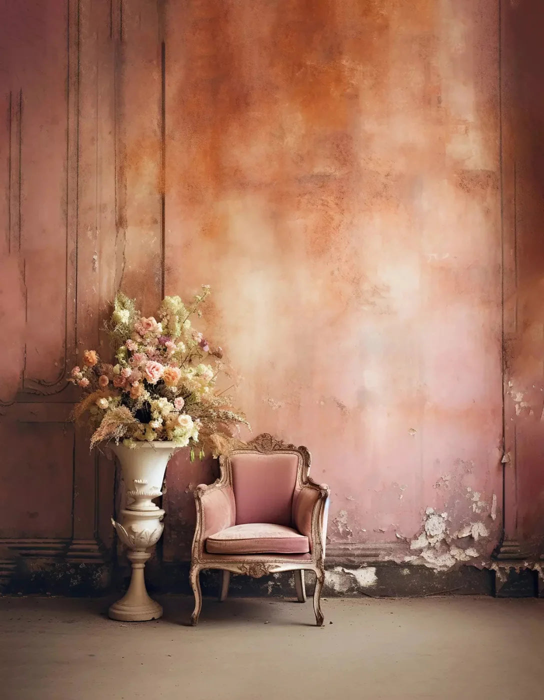 Victorian Room Iii 6X8 Fleece ( 72 X 96 Inch ) Backdrop