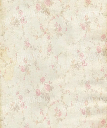 Beige Floral Backdrop for Photography