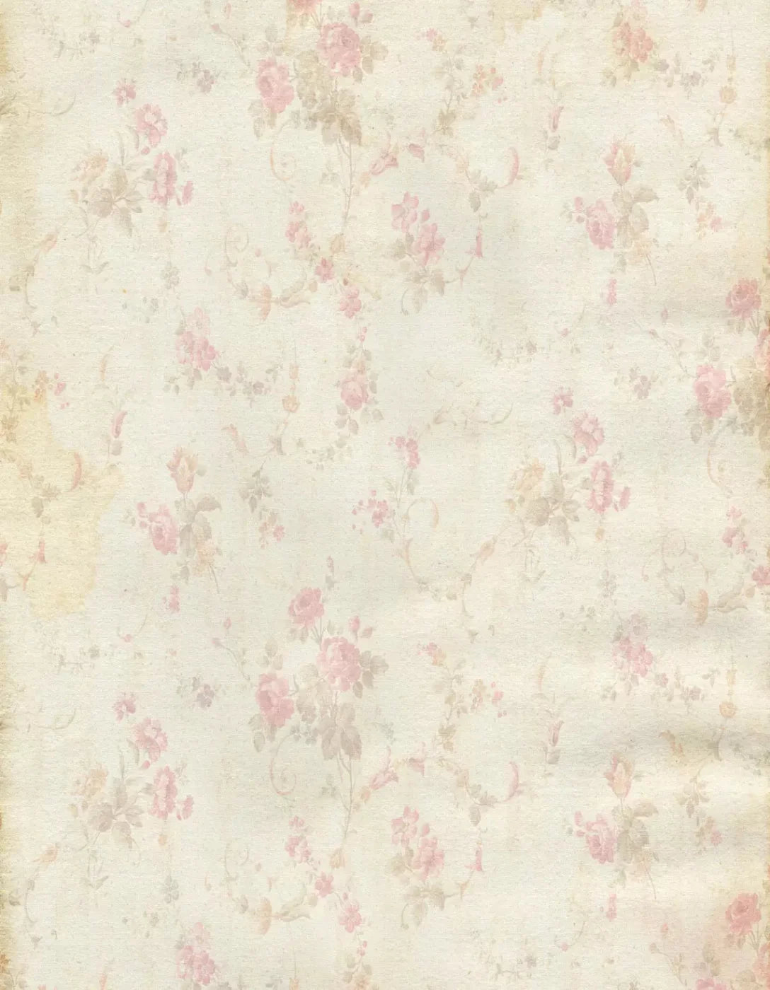 Victorian Rose 6X8 Fleece ( 72 X 96 Inch ) Backdrop