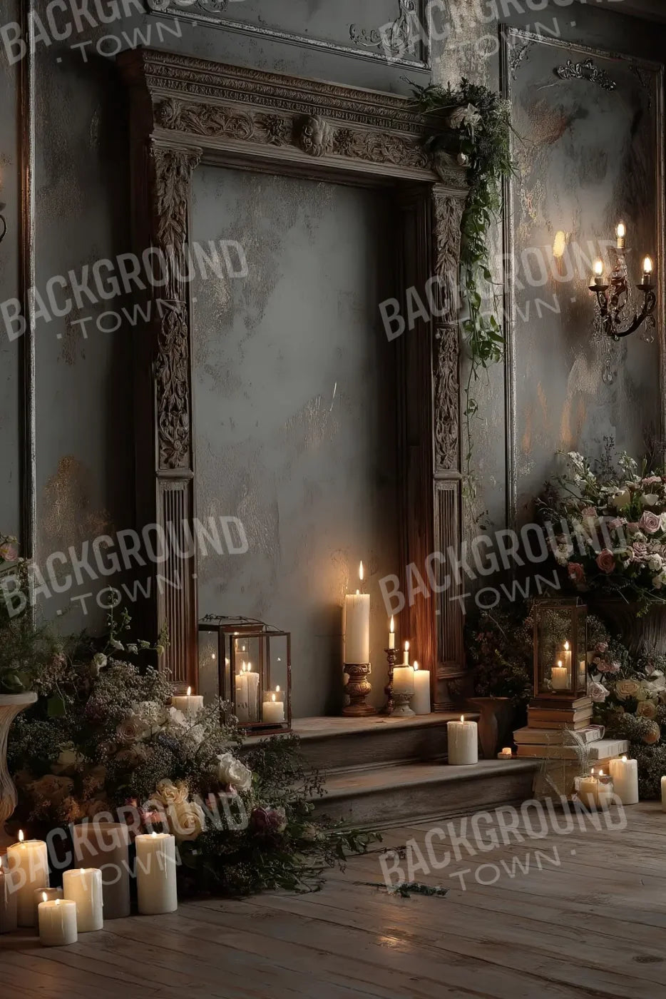 Victorian Wall 8’x12’ UltraCloth (96 x 144 inch) Backdrop