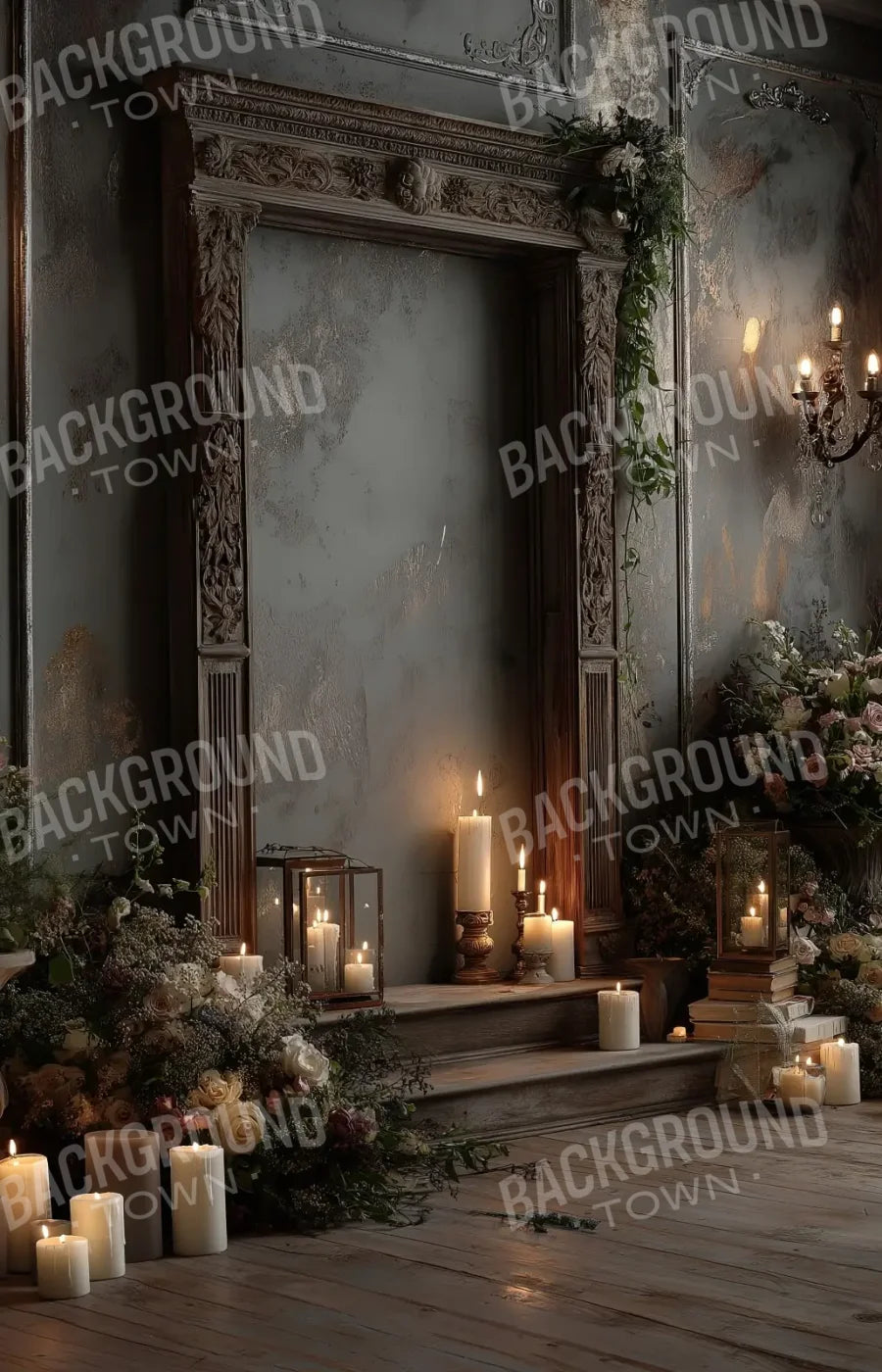 Victorian Wall 9’x14’ UltraCloth (108 x 168 inch) Backdrop