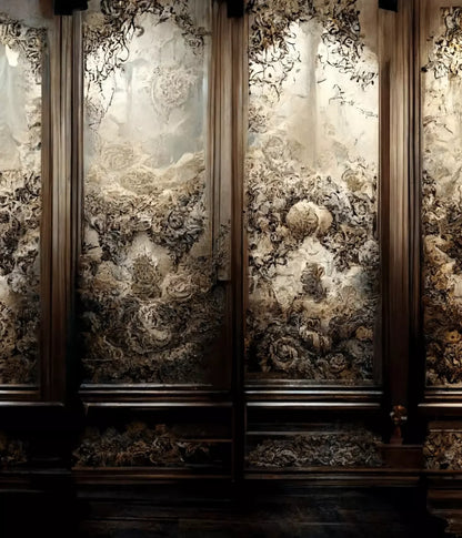 Victorian Wallpaper 10X12 Ultracloth ( 120 X 144 Inch ) Backdrop