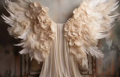 Vintage Angel Wings Backdrop