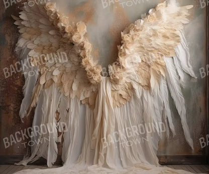 Vintage Angel Wings Ii 12’X10’ Ultracloth (144 X 120 Inch) Backdrop