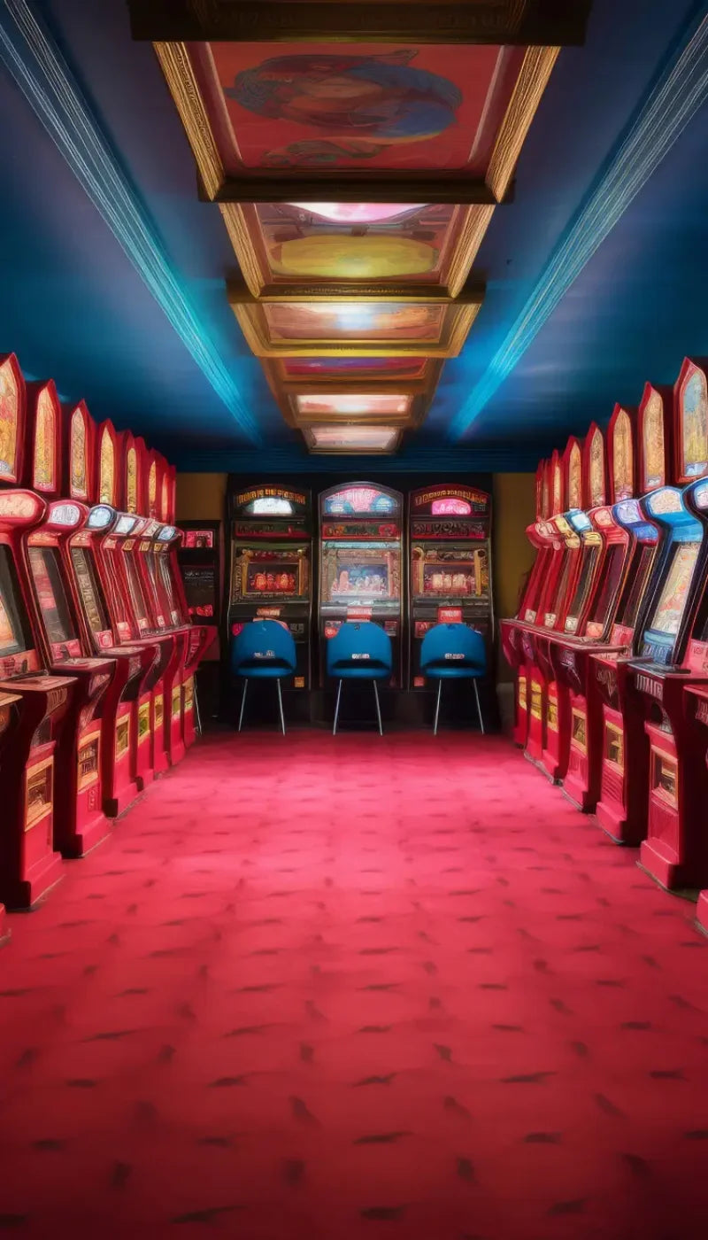 Vintage Arcade Backdrop