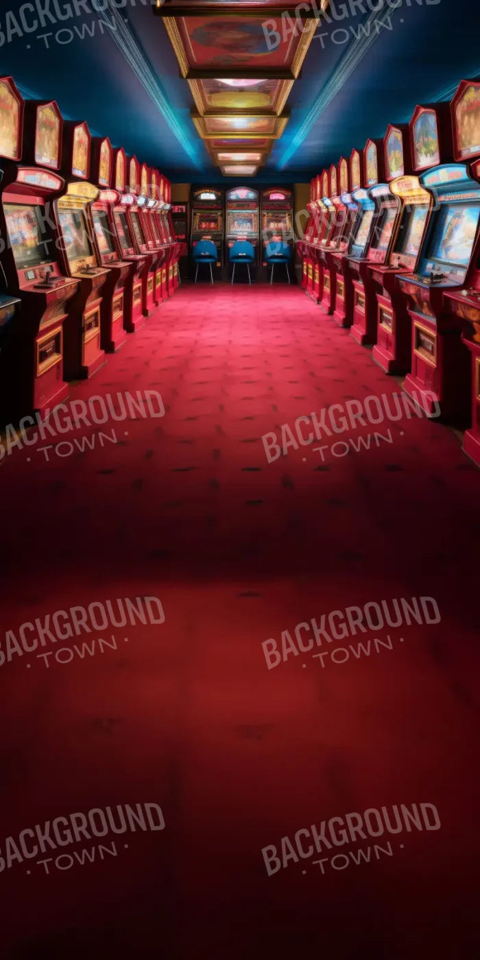 Vintage Arcade Sweep 8’x16’ UltraCloth (96 x 192 inch) Backdrop