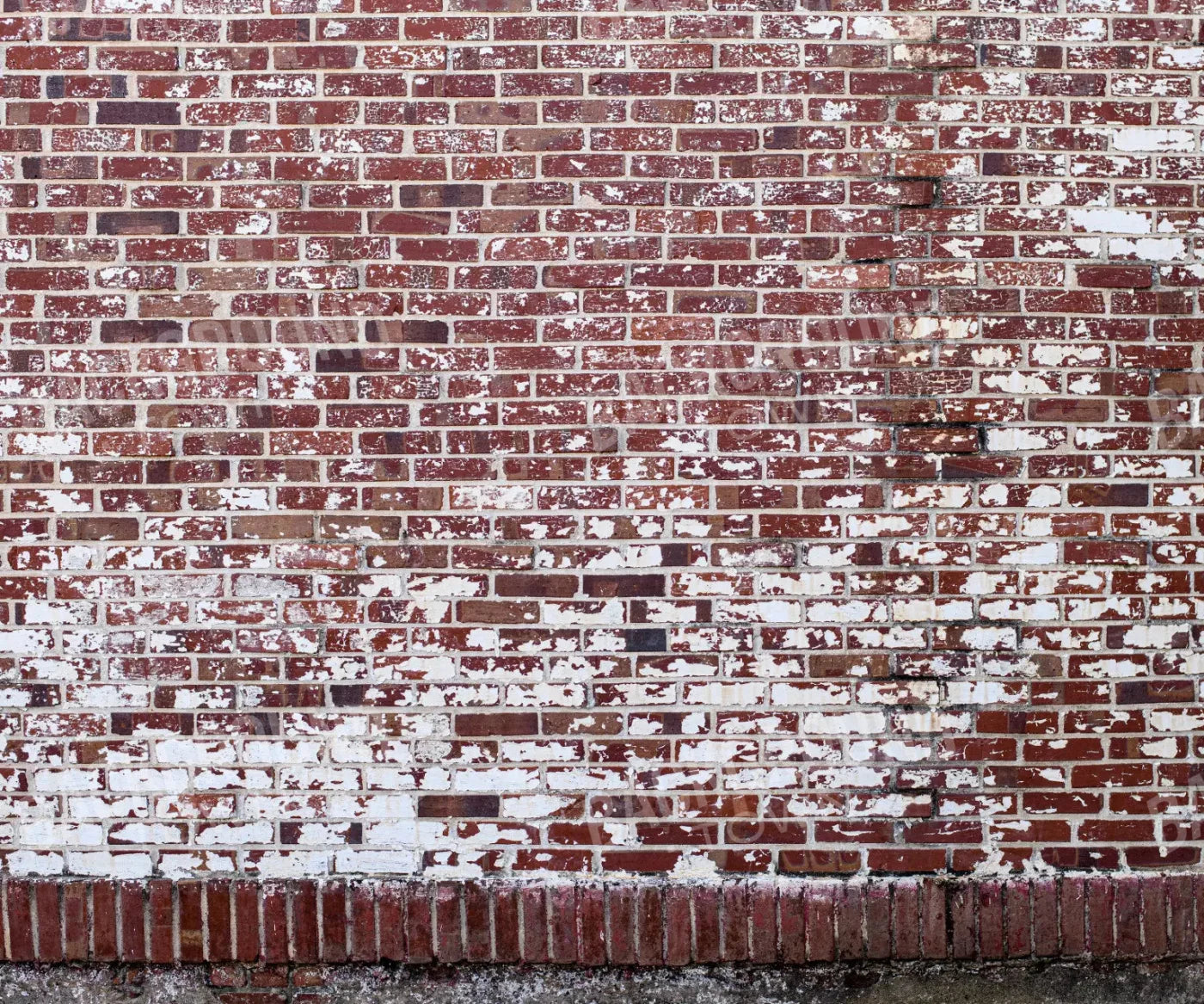 Vintage Brick 5X42 Fleece ( 60 X 50 Inch ) Backdrop