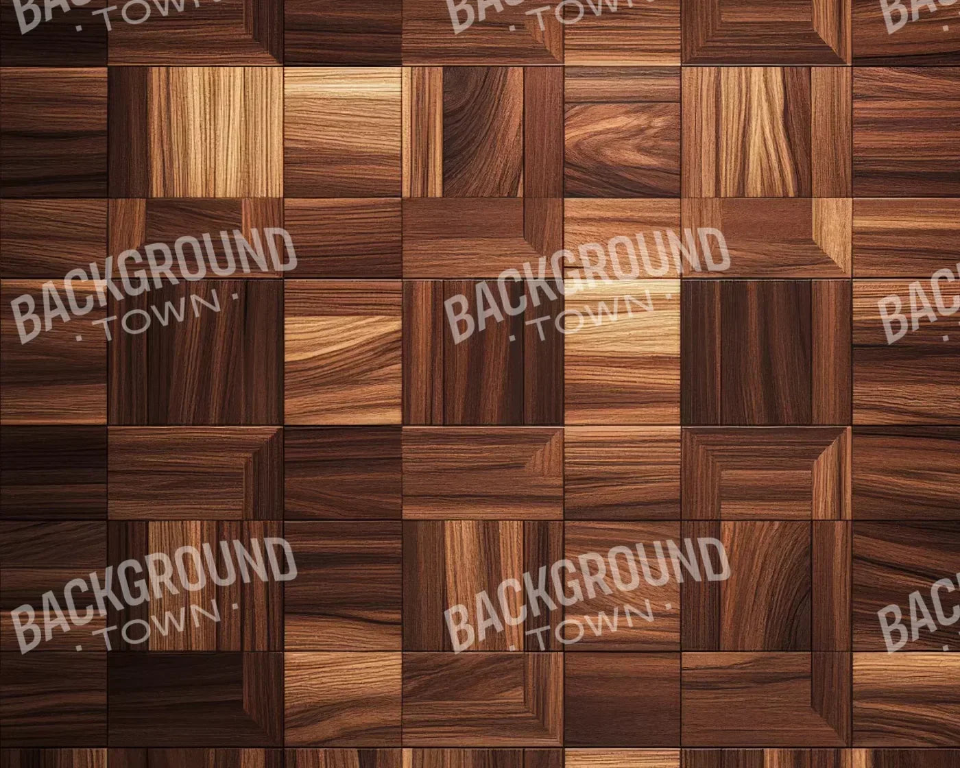 Parquet Wood Floor 5’X4’ Rubbermat (60 X 48 Inch) Backdrop