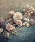 Beige Floral Backdrop for Photography