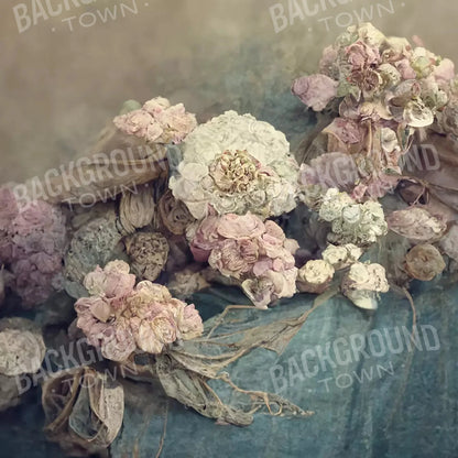 Vintage Floral 2 8X8 Fleece ( 96 X Inch ) Backdrop