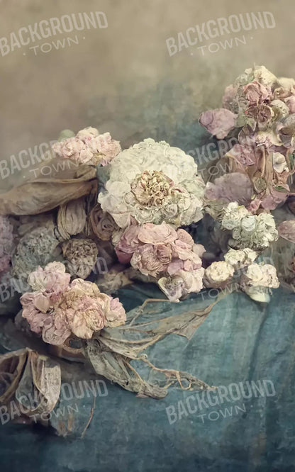 Vintage Floral 2 9X14 Ultracloth ( 108 X 168 Inch ) Backdrop