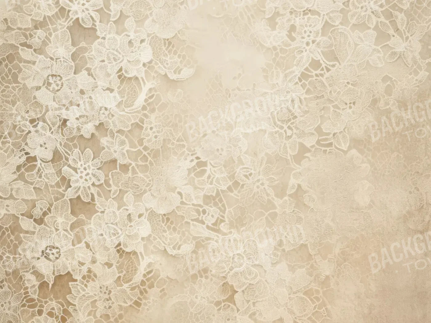 Vintage Lace 8’x6’ Fleece (96 x 72 inch) Backdrop