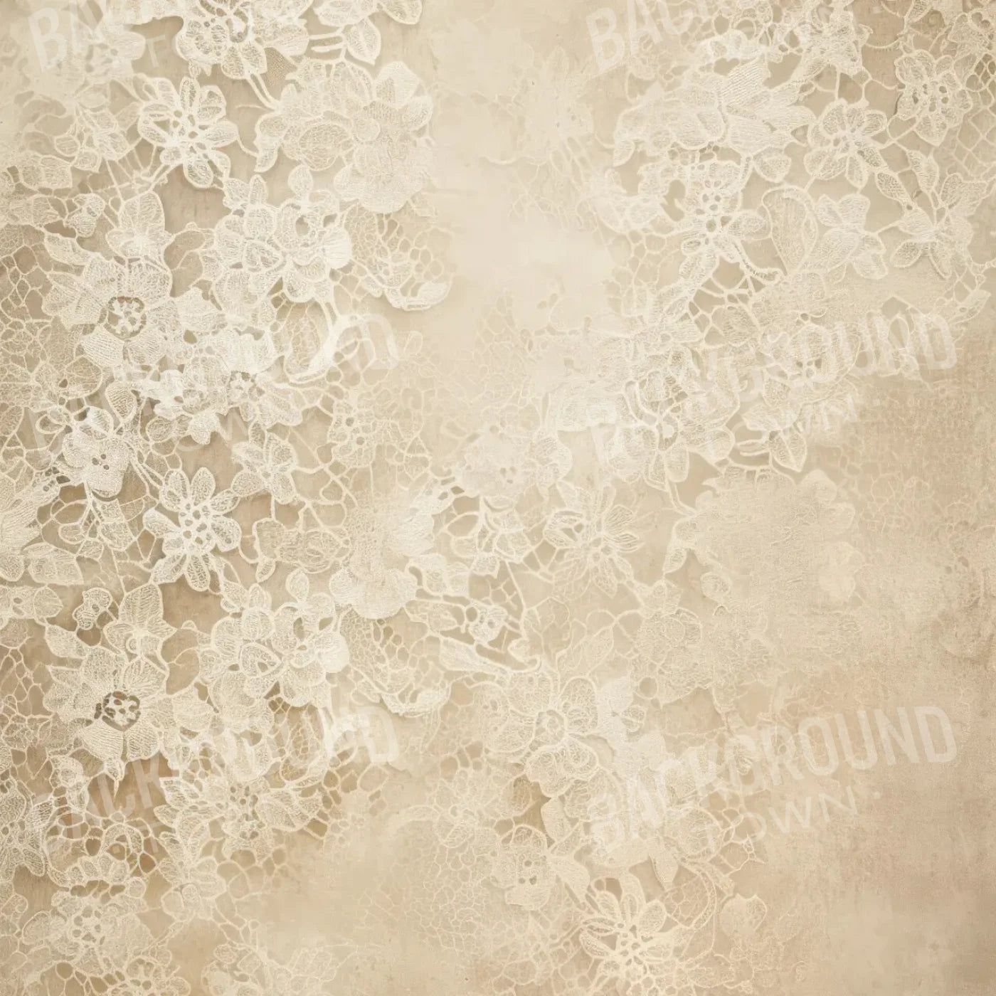 Vintage Lace 8’x8’ Fleece (96 x 96 inch) Backdrop