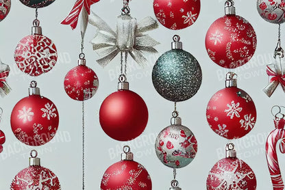 Vintage Ornaments I 12’X8’ Ultracloth (144 X 96 Inch) Backdrop