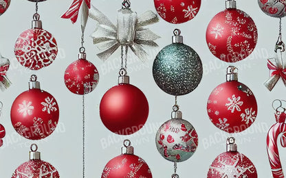 Vintage Ornaments I 16’X10’ Ultracloth (192 X 120 Inch) Backdrop