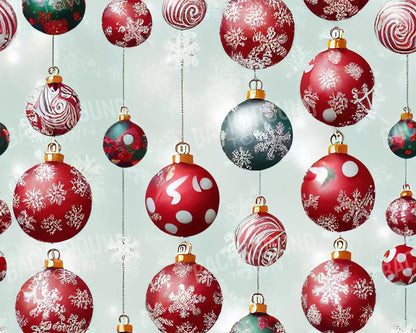 Vintage Ornaments Ii 10’X8’ Fleece (120 X 96 Inch) Backdrop