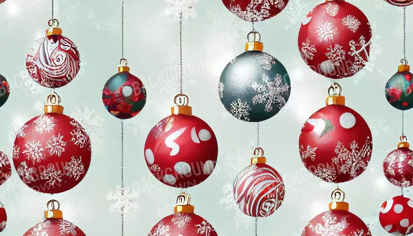 Vintage Ornaments Ii 14’X8’ Ultracloth (168 X 96 Inch) Backdrop