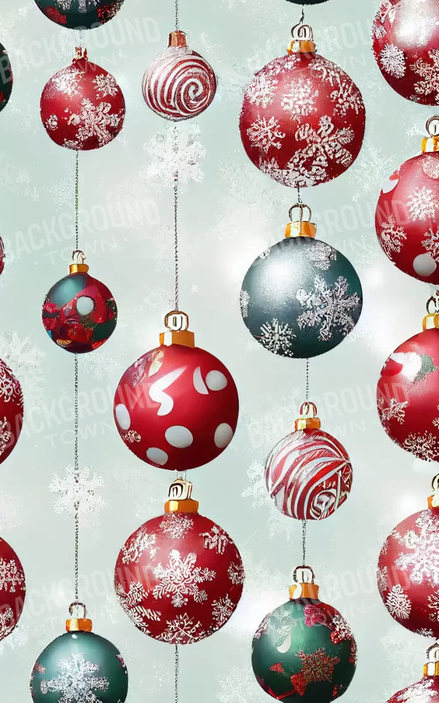 Vintage Ornaments Ii 5’X8’ Ultracloth (60 X 96 Inch) Backdrop