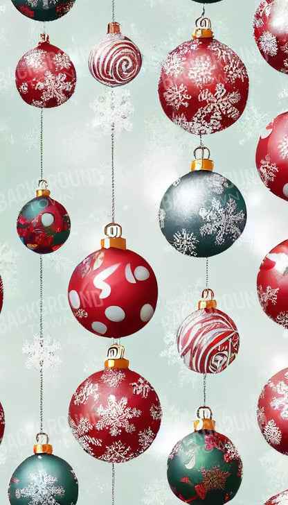 Vintage Ornaments Ii 8’X14’ Ultracloth (96 X 168 Inch) Backdrop
