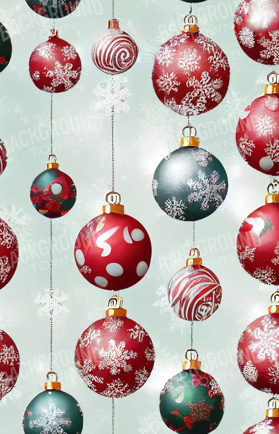 Vintage Ornaments Ii 9’X14’ Ultracloth (108 X 168 Inch) Backdrop
