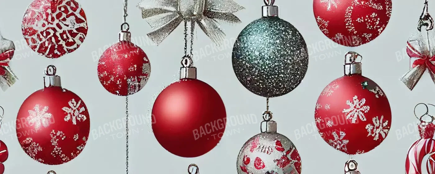 Vintage Ornaments I 20’X8’ Ultracloth (240 X 96 Inch) Backdrop