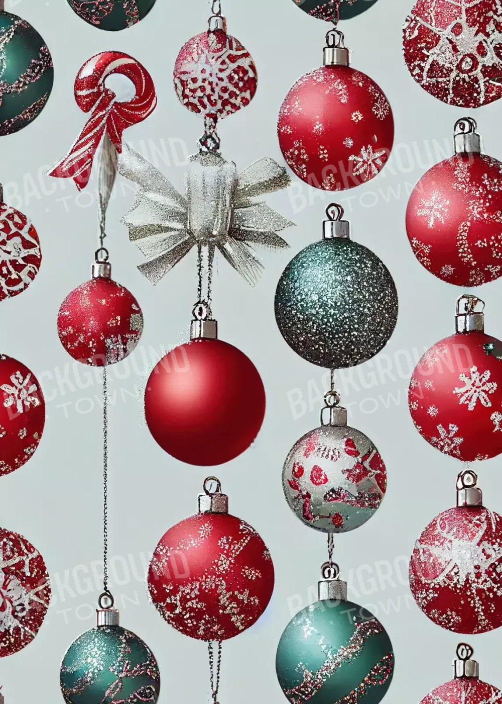 Vintage Ornaments I 5’X7’ Ultracloth (60 X 84 Inch) Backdrop