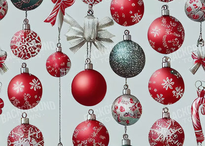 Vintage Ornaments I 7’X5’ Ultracloth (84 X 60 Inch) Backdrop