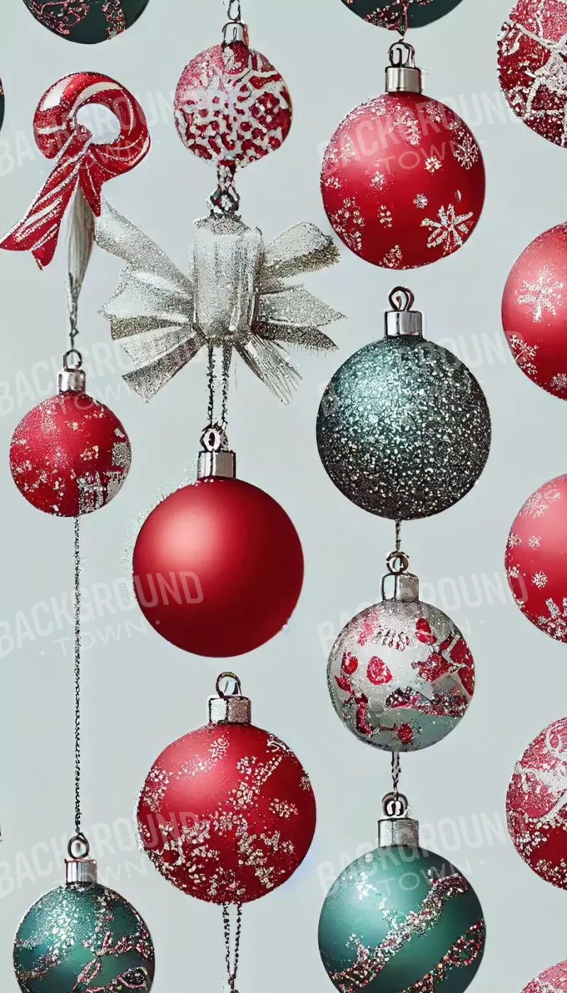 Vintage Ornaments I 8’X14’ Ultracloth (96 X 168 Inch) Backdrop