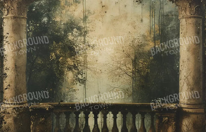 Vintage Overlooking Balcony 14’x9’ UltraCloth (168 x 108 inch) Backdrop