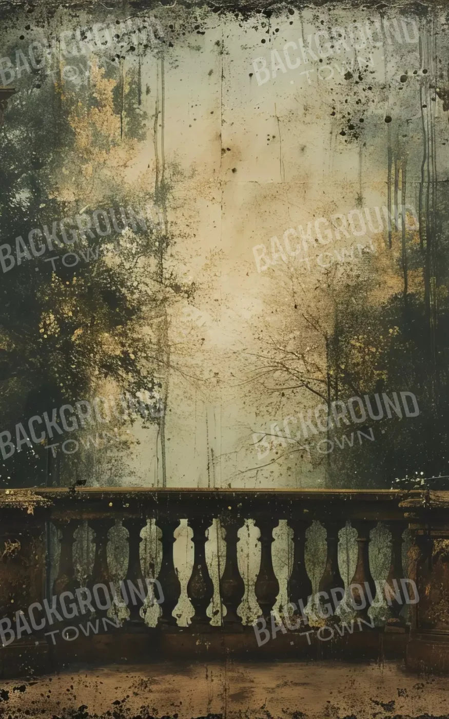 Vintage Overlooking Balcony 5’x8’ UltraCloth (60 x 96 inch) Backdrop