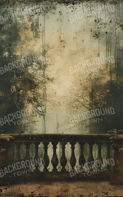Vintage Overlooking Balcony 5’x8’ UltraCloth (60 x 96 inch) Backdrop