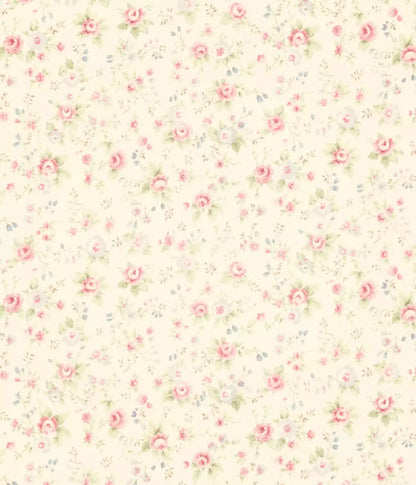 Vintage Rosie Cream 10’X12’ Ultracloth (120 X 144 Inch) Backdrop