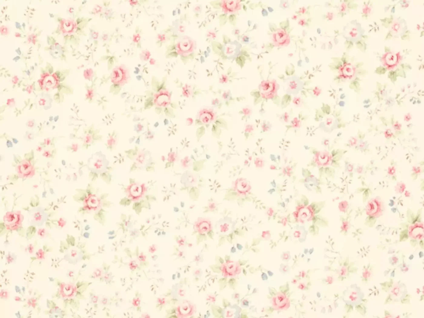 Vintage Rosie Cream 10’X8’ Fleece (120 X 96 Inch) Backdrop