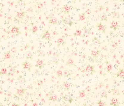 Vintage Rosie Cream 12’X10’ Ultracloth (144 X 120 Inch) Backdrop