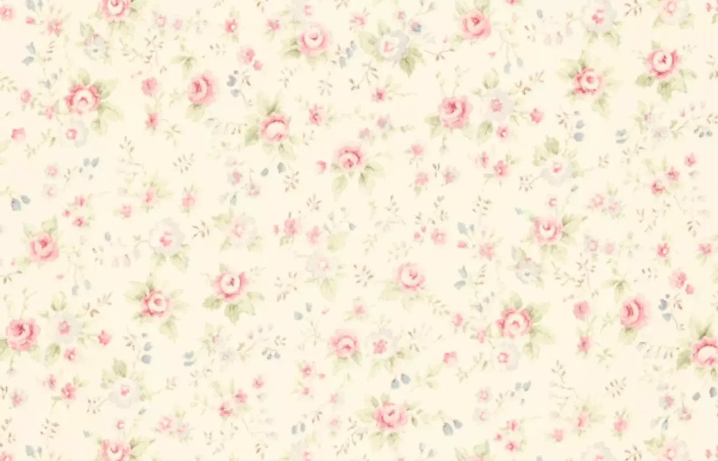 Vintage Rosie Cream 12’X8’ Ultracloth (144 X 96 Inch) Backdrop