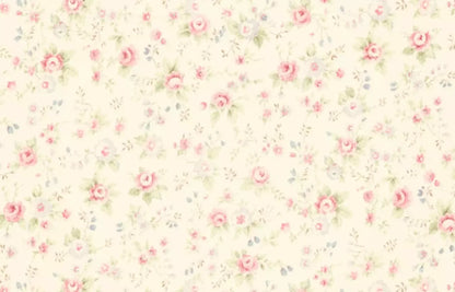Vintage Rosie Cream 12’X8’ Ultracloth (144 X 96 Inch) Backdrop
