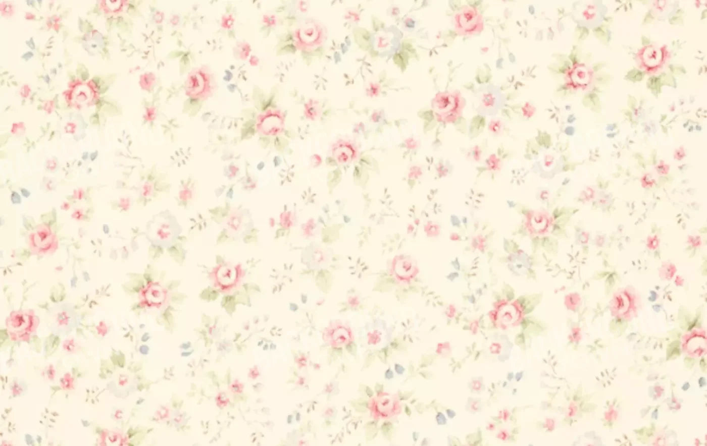Vintage Rosie Cream 16’X10’ Ultracloth (192 X 120 Inch) Backdrop