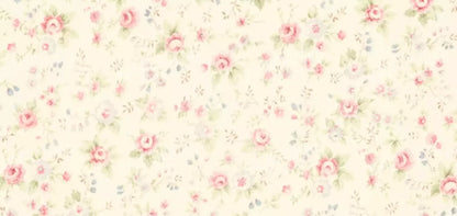 Vintage Rosie Cream 16’X8’ Ultracloth (192 X 96 Inch) Backdrop