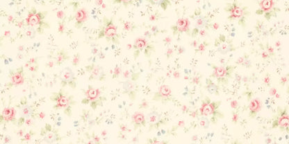 Vintage Rosie Cream 20’X10’ Ultracloth (240 X 120 Inch) Backdrop