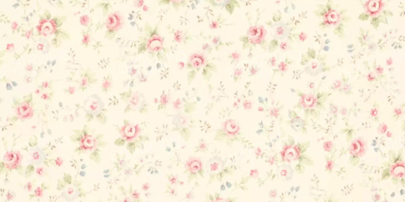 Vintage Rosie Cream 20’X10’ Ultracloth (240 X 120 Inch) Backdrop