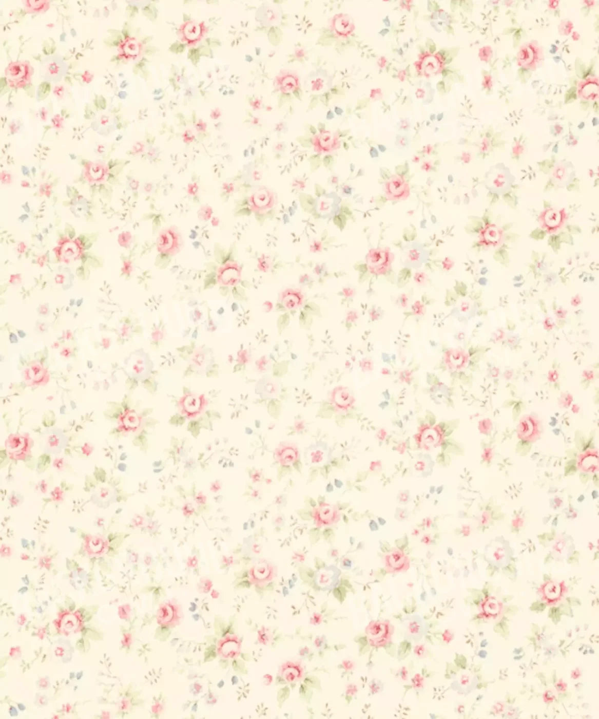 Beige Floral Backdrop for Photography