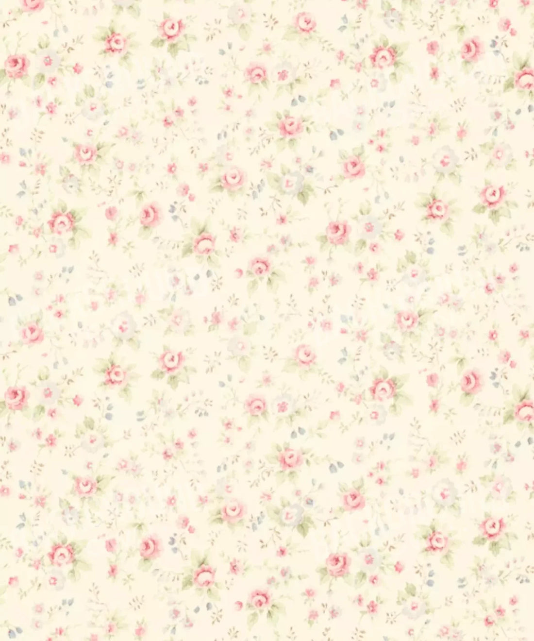 Beige Floral Backdrop for Photography