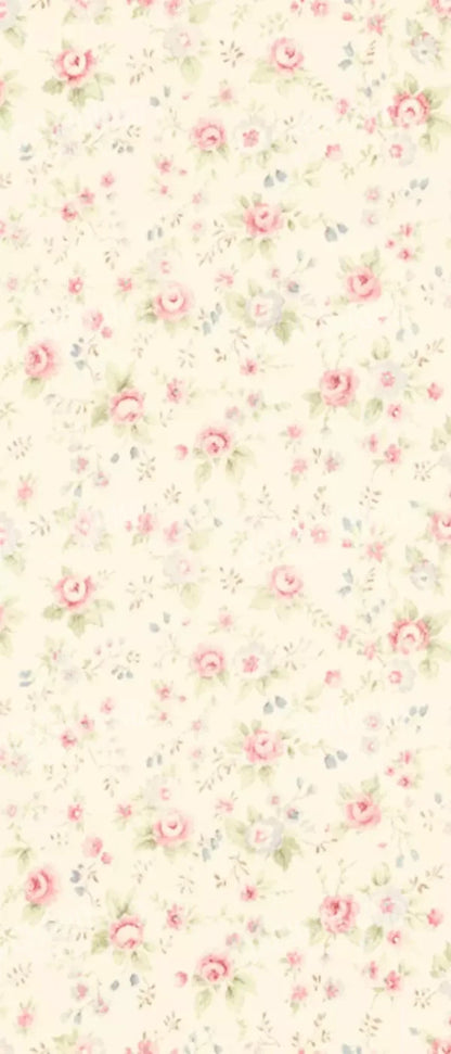 Vintage Rosie Cream 5’X12’ Ultracloth For Westcott X-Drop (60 X 144 Inch) Backdrop