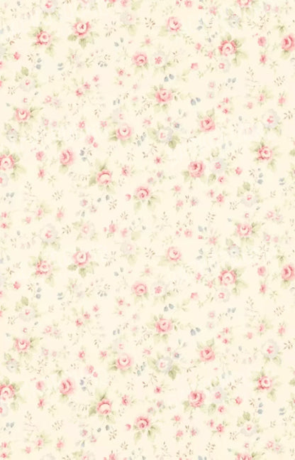 Vintage Rosie Cream 8’X12’ Ultracloth (96 X 144 Inch) Backdrop
