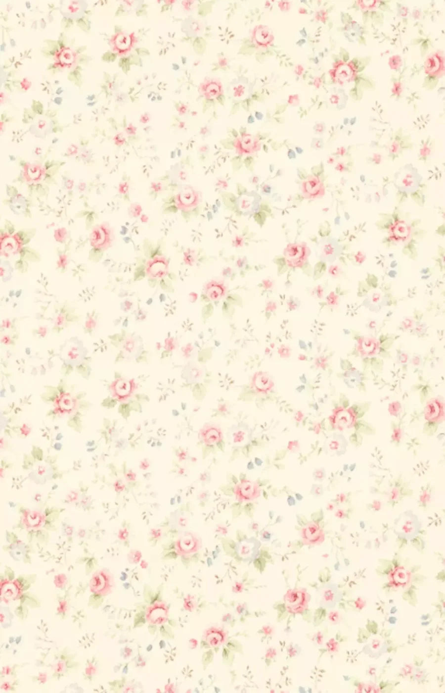 Vintage Rosie Cream 8’X12’ Ultracloth (96 X 144 Inch) Backdrop