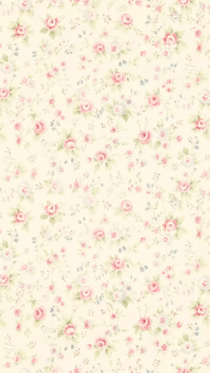 Vintage Rosie Cream 8’X14’ Ultracloth (96 X 168 Inch) Backdrop