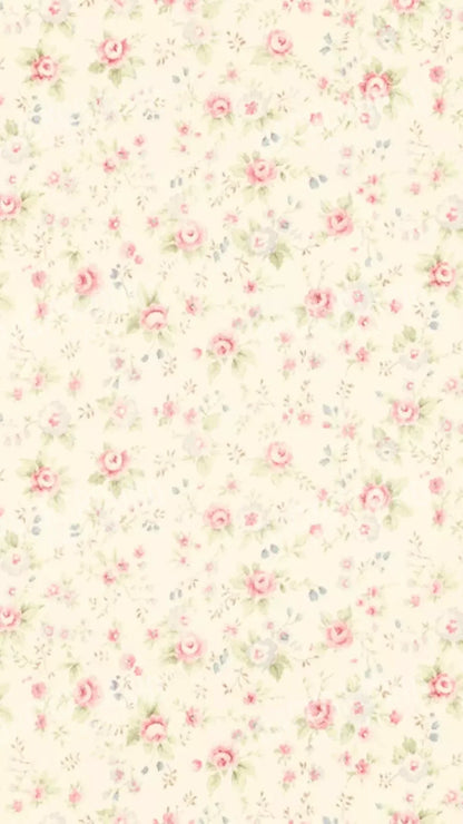 Vintage Rosie Cream 8’X14’ Ultracloth (96 X 168 Inch) Backdrop