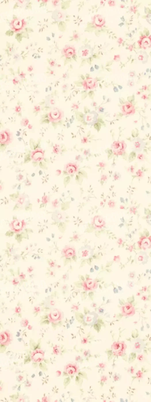 Vintage Rosie Cream 8’X20’ Ultracloth (96 X 240 Inch) Backdrop