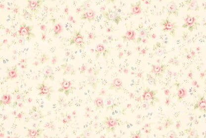 Vintage Rosie Cream 8’X5’ Ultracloth (96 X 60 Inch) Backdrop