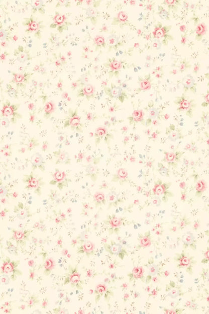 Vintage Rosie Cream Backdrop